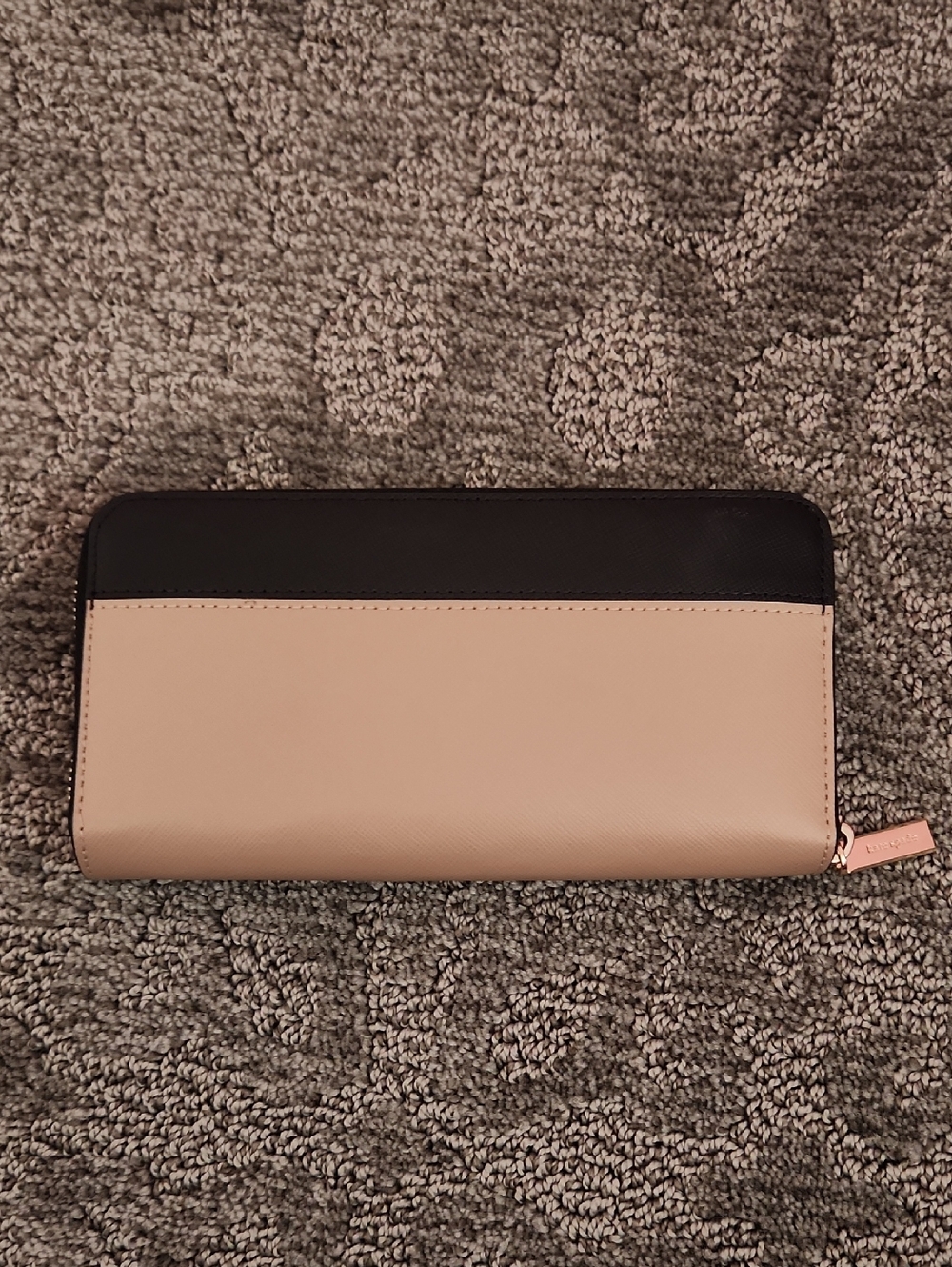 Kate Spade Madison Colorblock Saffiano Leather Wallet Toasted Hazelnut Multi - Picture 2 of 5
